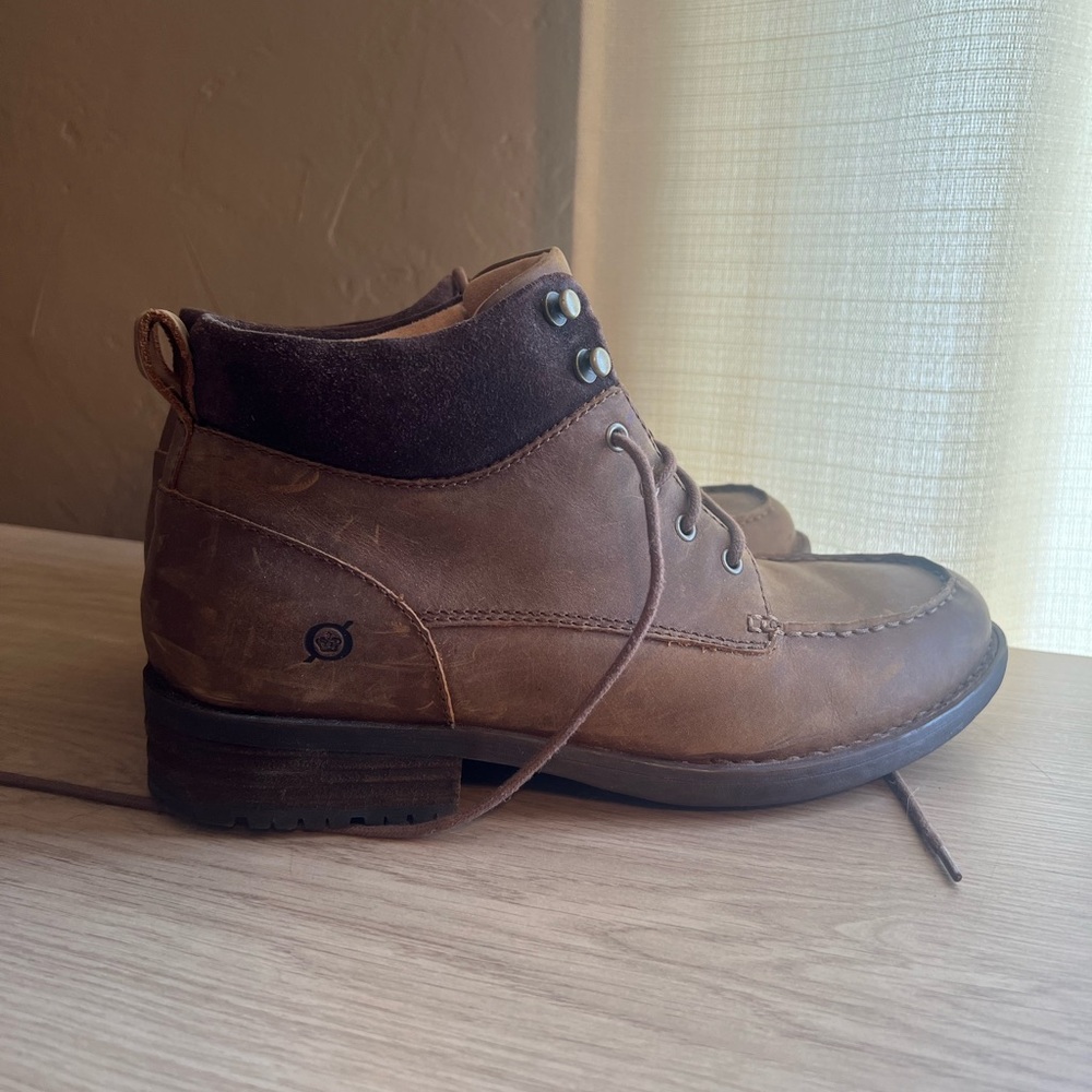 Born Mens Hunter Boots Brown - Picture 4 of 9